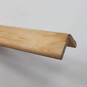 ANGLE EN PIN DES LANDES BRUT 17X17X2400