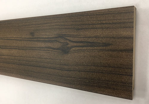 PLINTHE MDF NOYER 80x15x2500 DINACHOC BORD CARRE
