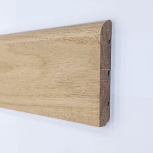 PLINTHE chêne MASSIF BRUT PR BORD ROND 95x14x1500 à 2000mm
