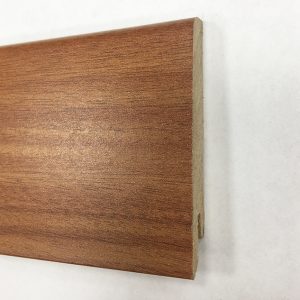 PLINTHE MDF MERBAU CLAIR / JATOBA / BITIS / KEMPAS 80x15 DINACHOC P803 - Certifié PEFC 70%