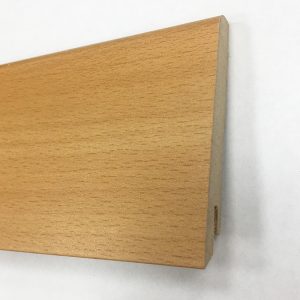 PLINTHE MDF HETRE 80x15 DINACHOC P805 - Certifié PEFC 70%