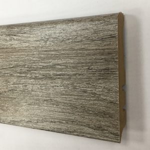 PLINTHE MDF FINITION CHENE GRIS TITANE ARGENT 80X15 (1040)