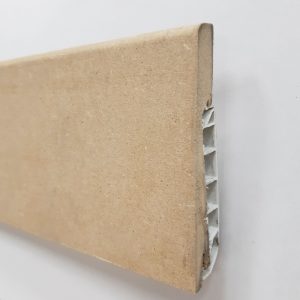 Plinthe electrique avec goulotte mdf brut