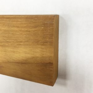 PLINTHE TECK MASSIF BRUT Aboutée 65x15x2150mm