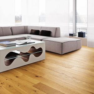 CHENE MASSIF HUILE RUSTIQUE NATUREL 90x20x1300mm Certifié FSC 100 % Obligatoire : Application d'huile-cire dès la 1ère utilisation