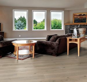 CHENE CONTRECOLLE HUILE KAKI UV BROSSE A LA MAIN RUSTIQUE 190X14,2X1220mm - LOT DE 26.43M²