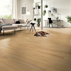 PARQUET SOL STRATIFIE DECOART - CHENE DE FERME BEIGE - GAMME MILAN - 1380mmX193mmX8mm - Certifié PEFC 70%