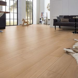 PARQUET SOL STRATIFIE DECOART - CHENE WAVELESS NATURE – GAMME MILAN - 1380mmX193mmX8mm - Certifié PEFC 70%