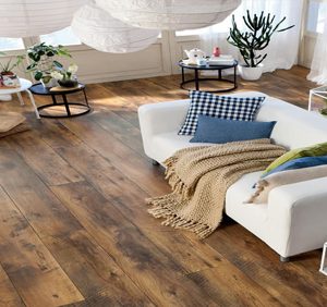 HARO Sol Stratifié TRITTY 100 Gran Via 4V Vieux chêne* tramé mat Top Connect - LOT DE 21,44M² - UNIQUEMENT VISIBLE SUR PANTIN