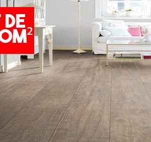 HARO Sol Stratifié TRITTY 100 Gran Via 4V Chataignier impresso tramé mat Top Connect PRIX POUR LE LOT COMPLET DE 80.40M² - UNIQUEMENT VISIBLE SUR PANTIN