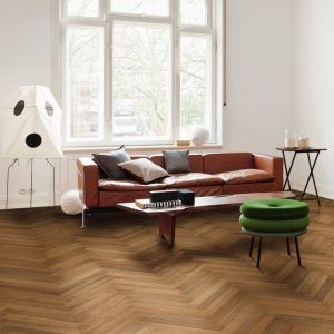 HARO PARQUET 4000 Parquet 2-plis Monolame Prestige Chêne fumé Markant permaDur Rainure & languette 120x10mm (compatible avec sol rafra&icirc;chissant) - Certifié PEFC 70% (FIN DE SERIE DE 15.60m²)