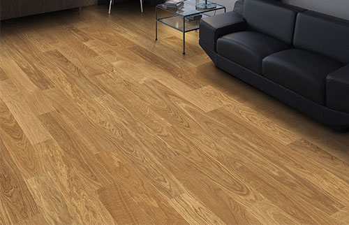 HARO PARQUET 4000 Planche large Prestige Chêne Markant permaDur Rainure & languette 120mm x10mm (compatible avec sol rafraîchissant) - Certifié PEFC 70% - LOT DE 15.60M²