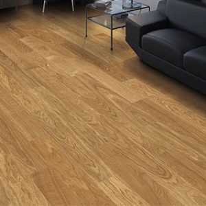 HARO PARQUET 4000 Planche large Prestige Chêne Markant permaDur Rainure & languette 120mm x10mm (compatible avec sol rafraîchissant) - Certifié PEFC 70% - LOT DE 15.60M²