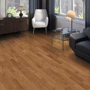 HARO PARQUET 4000 Lame Allegro Chêne Trend brossé naturaLin plus Rainure & languette 70mmx10mm L490mm (compatible avec sol rafra&icirc;chissant) - Certifié PEFC 70% - LOT DE 54.34M²