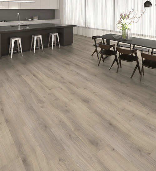HARO Sol Stratifié TRITTY 200 Aqua Planche large à l'ancienne 4V Chêne Emilia gris velours* authentic soft Top Connect PRIX POUR LE LOT DE 25.74M² - UNIQUEMENT VISIBLE SUR PANTIN