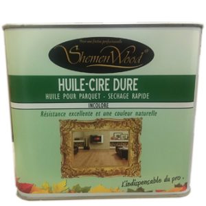 huilé CIRE DURE INCOLORE SHEMENWOOD 2.5 LITRES La référence des professionnels du parquet