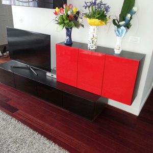 KEMPAS MASSIF VERNI TEINTE AUBERGINE 120mm x15mm LOT DE 2,40 m²