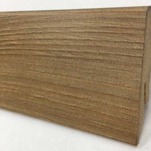 PLINTHE MDF CHATAIGNIER BORDEAUX 58X19X2400