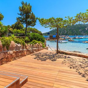 LAME DE TERRASSE TECK PRESTIGE 1 FACE  LISSE A CLIPSER 120x19x L1000 A L1500mm