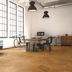 Point de hongrie bordeaux naturel 120X14.2mm