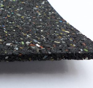 SOUS COUCHE CHANTIER DINACHOC ISOLATION S880-10mm CAOUTCHOUC RÉGÉNÉRÉ 100% RECYCLÉ 22dB CLASSE A+