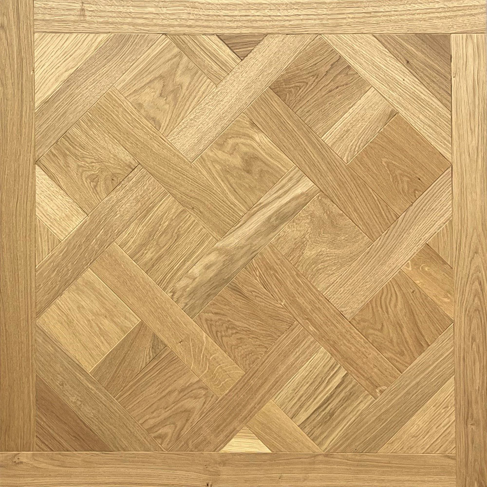 CHÊNE DALLES VERSAILLES CHEVERNY VERNI PR BIS 1000x1000x15mm 4mm de couche d'usure Certifié FSC 100%