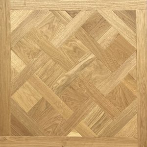 CHÊNE DALLES VERSAILLES CHEVERNY VERNI PR BIS 1000x1000x15mm 4mm de couche d'usure Certifié FSC 100%