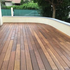 LAME DE TERRASSE IPE BRUT DECK 2 FACES LISSES 140x19x L1550mm