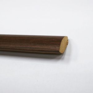 1/4 de rond wenge Q173 17X17mm