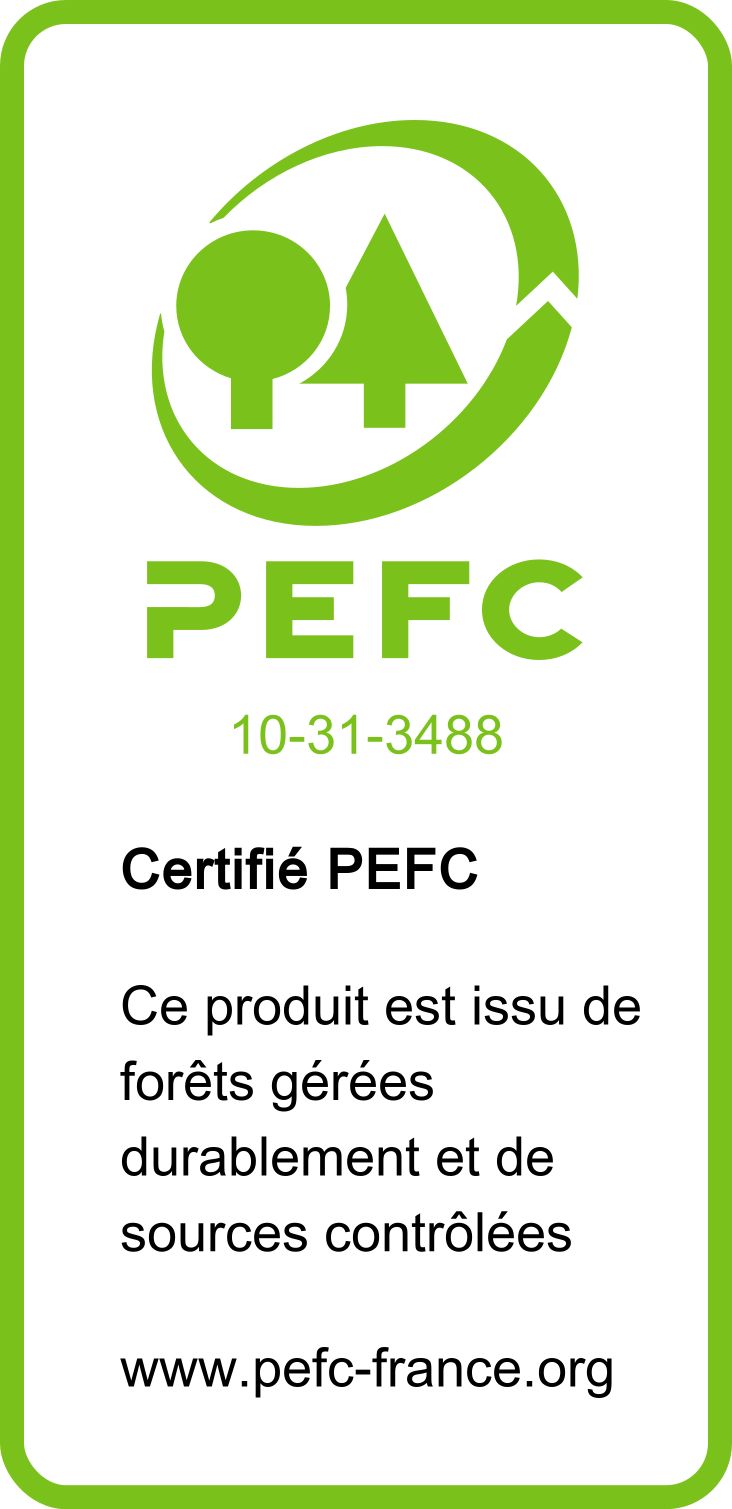 Certification PEFC 70%